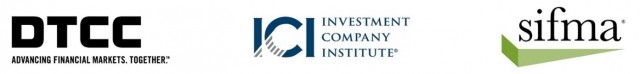 DTCC, ICI, SIFMA logos